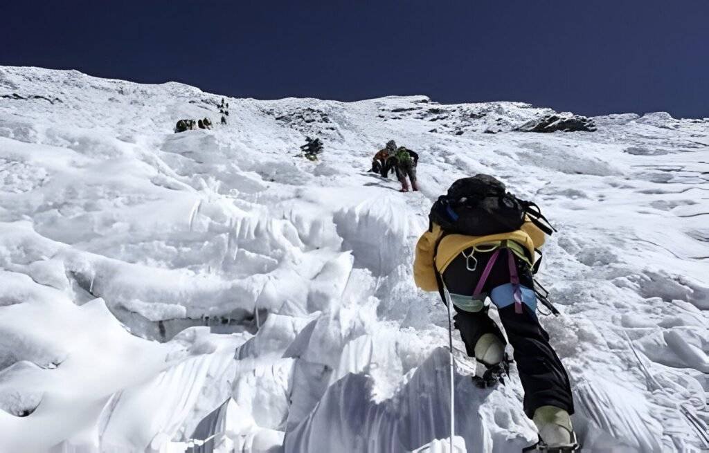 glacier climbing