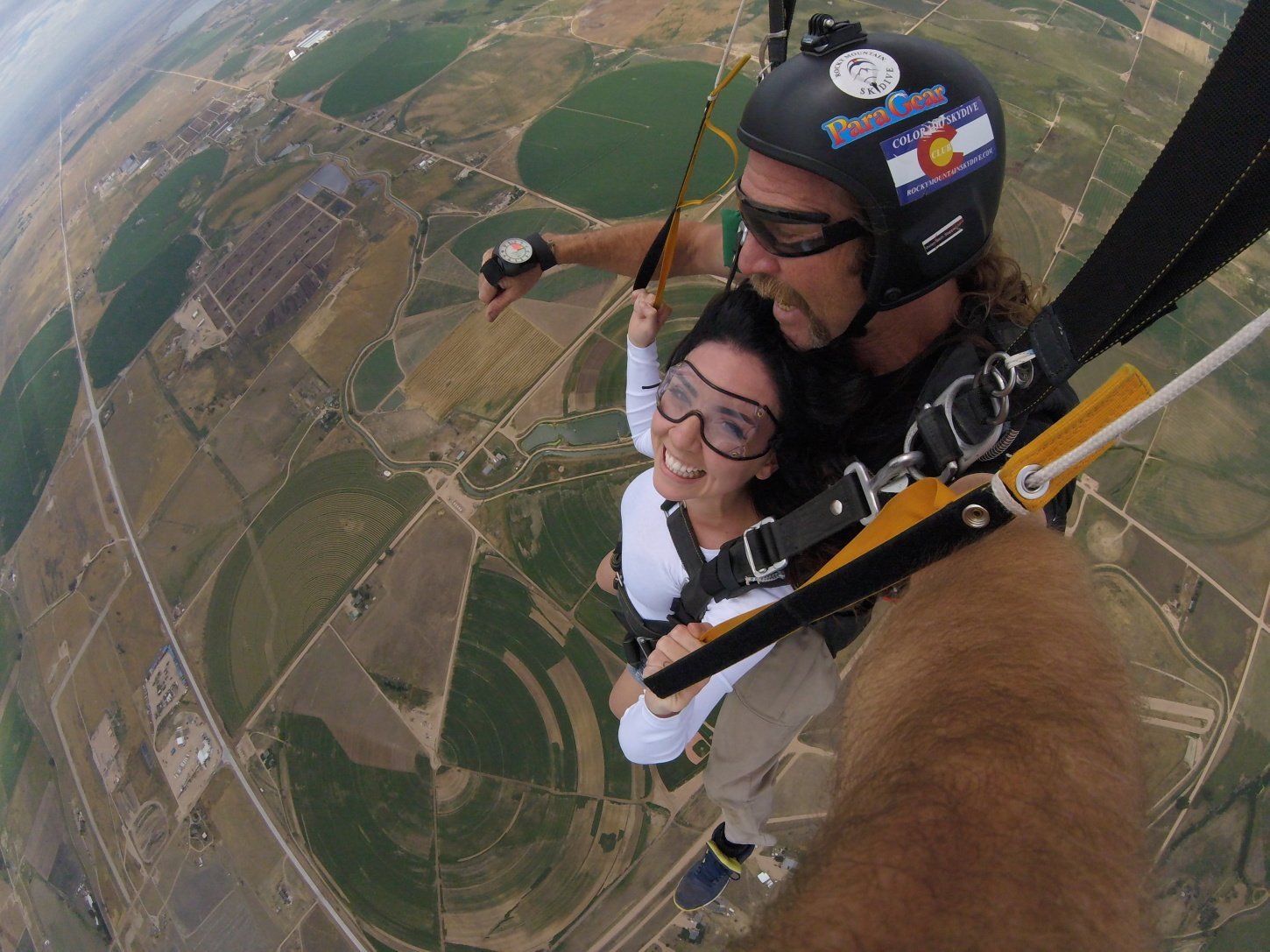 skydiving