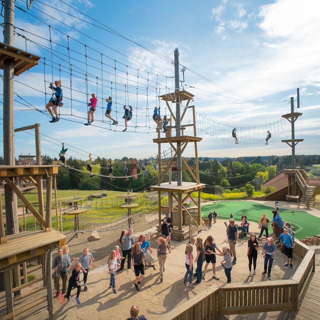 High Trek Adventures Ziplining