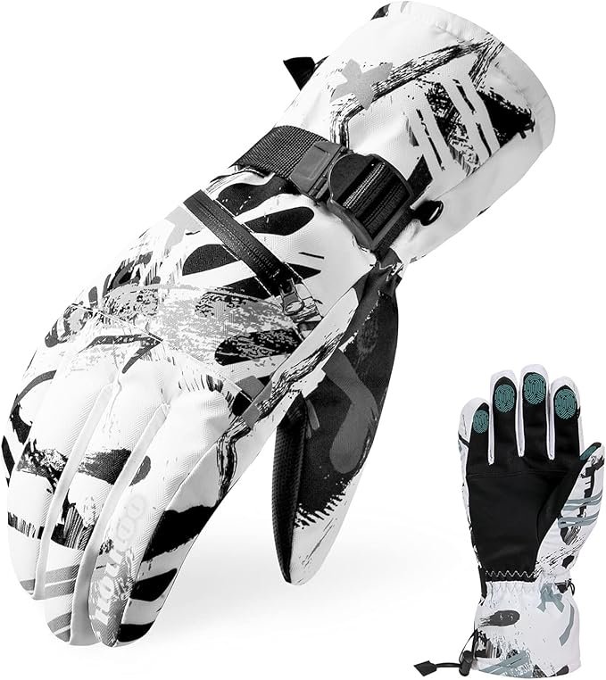 Skiing gloves