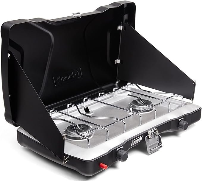 Coleman Triton+ 2-Burner Propane Camping Stove