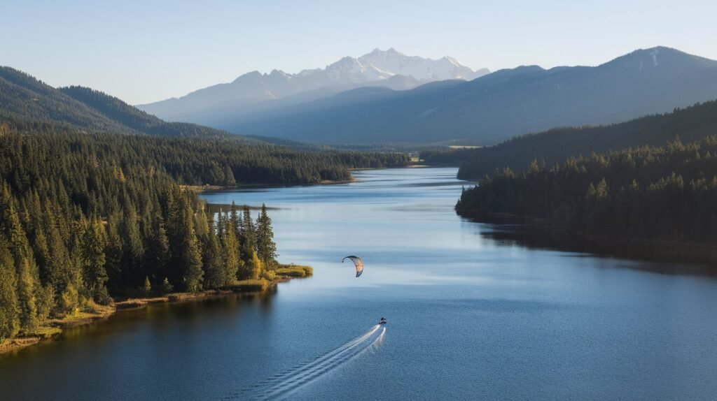 Odell Lake Parasailing