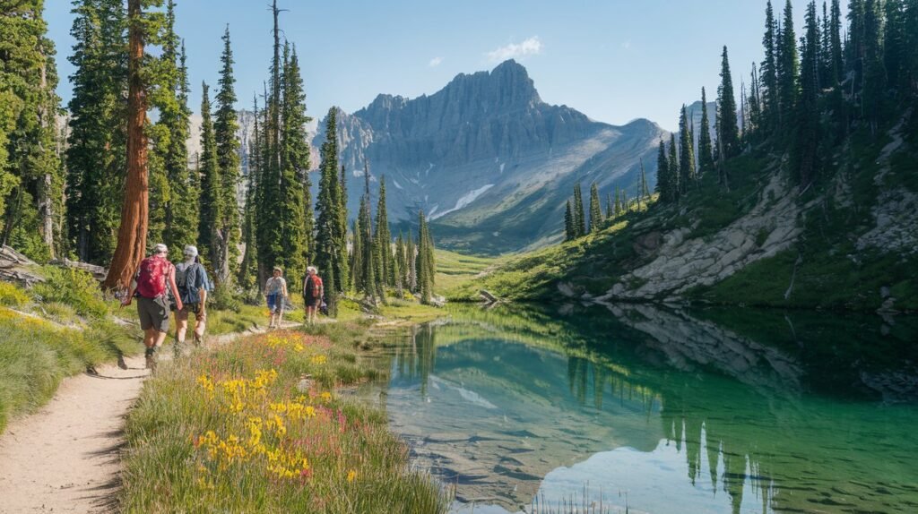 Green Lakes Trail hiking