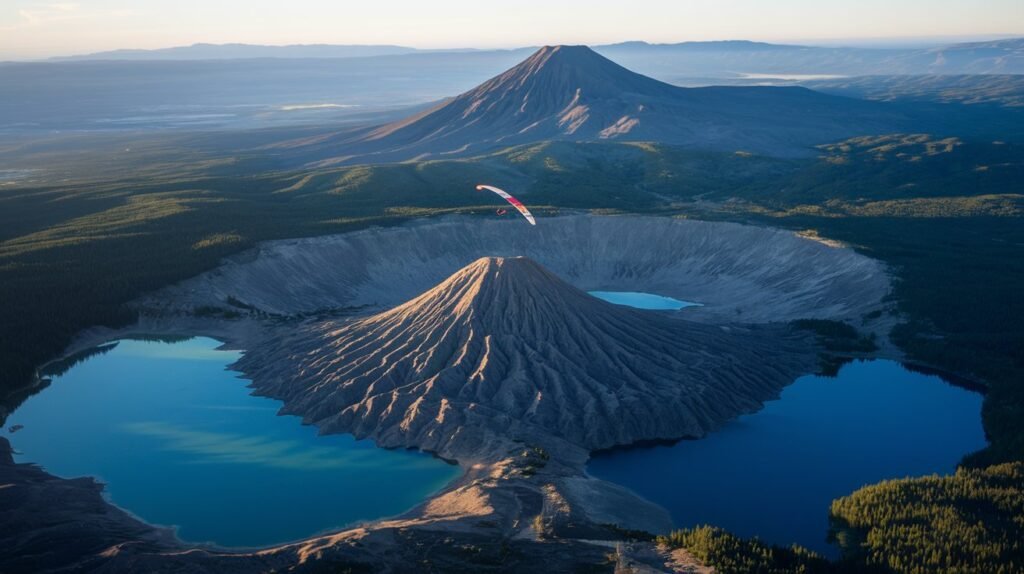 Paulina Peak Hang Gliding