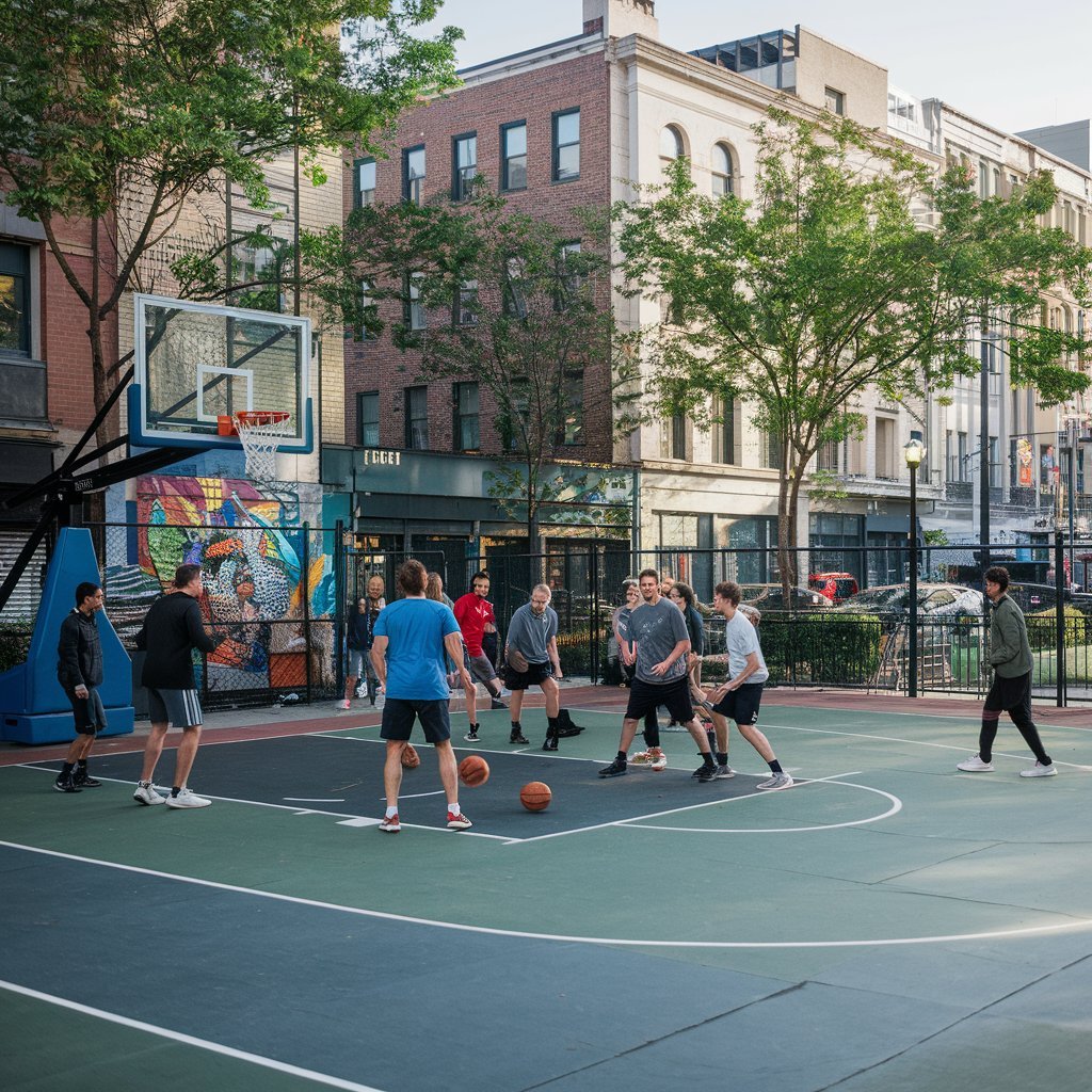 Cal Anderson Park Basketball Courts