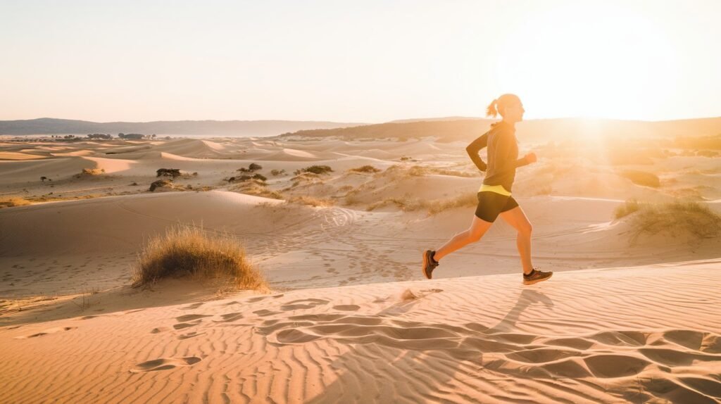 Workout in the Desert