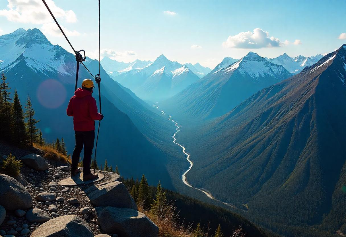 Ziplining in Anchorage