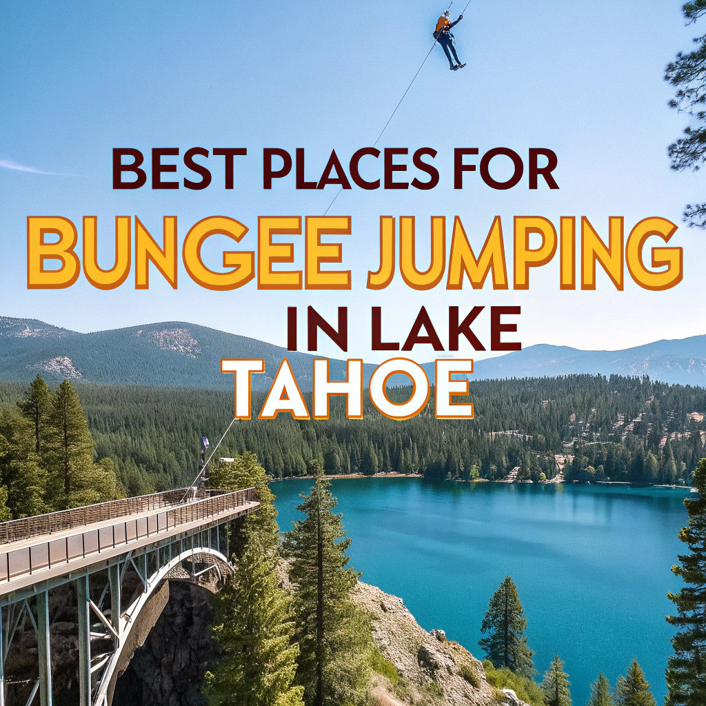 Top Places to Bungee Jump Near Lake Tahoe