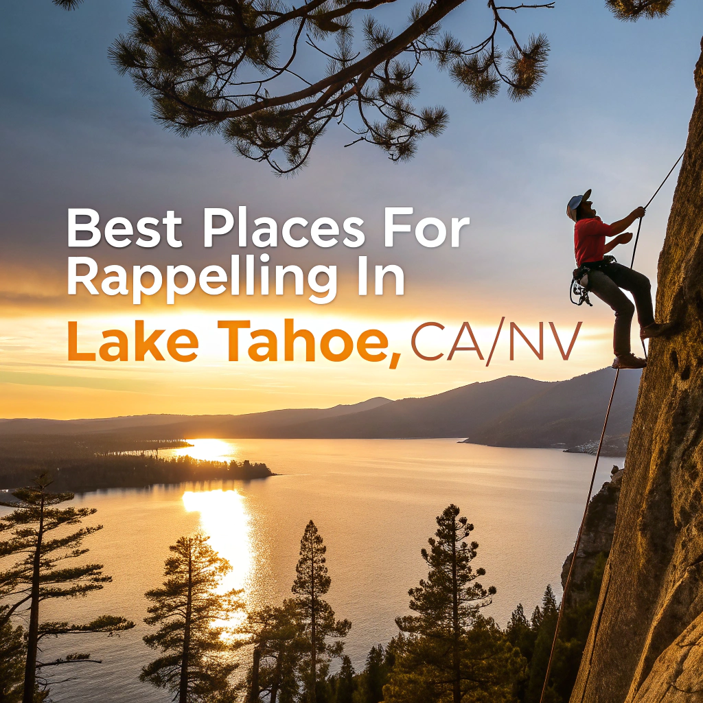 Where to Go Rappelling in Lake Tahoe