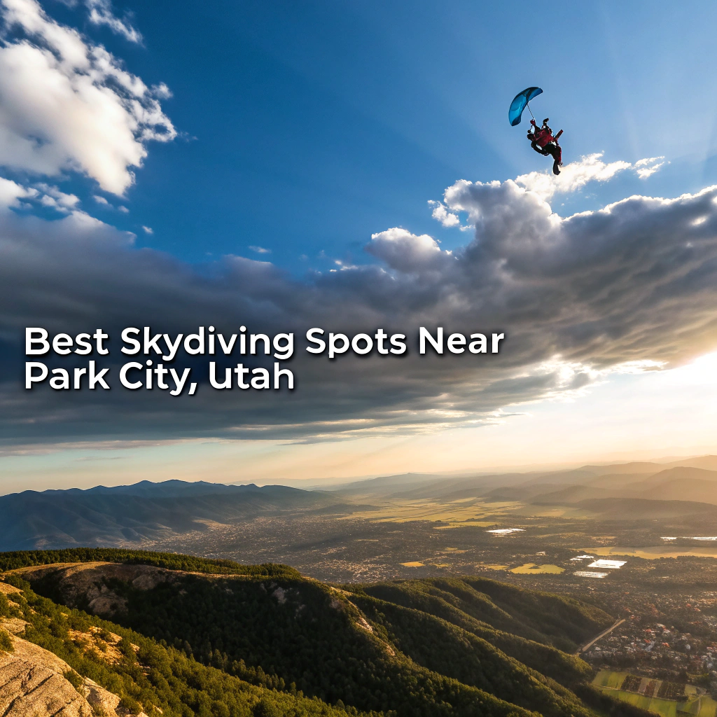 Where to Go Skydiving Near Park City, Utah (And Why You’ll Love It)