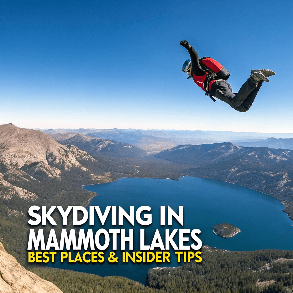 Skydiving Experience Near Mammoth Lakes