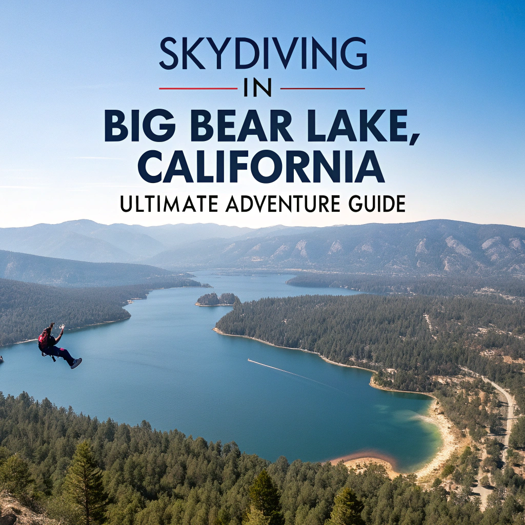 Best Skydiving Experience in Big Bear Lake: Scenic Views & Tandem Jumps