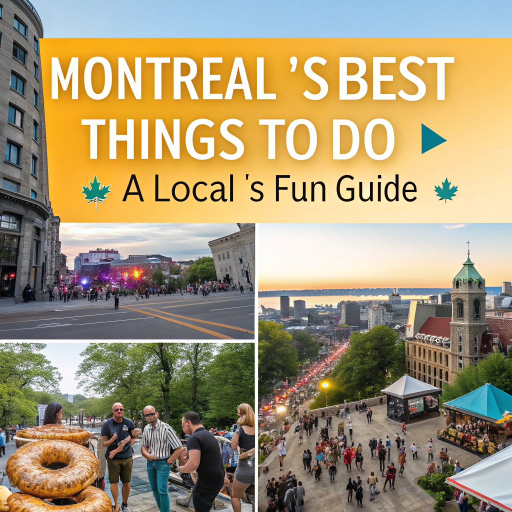 Local's guide for Montreal tour